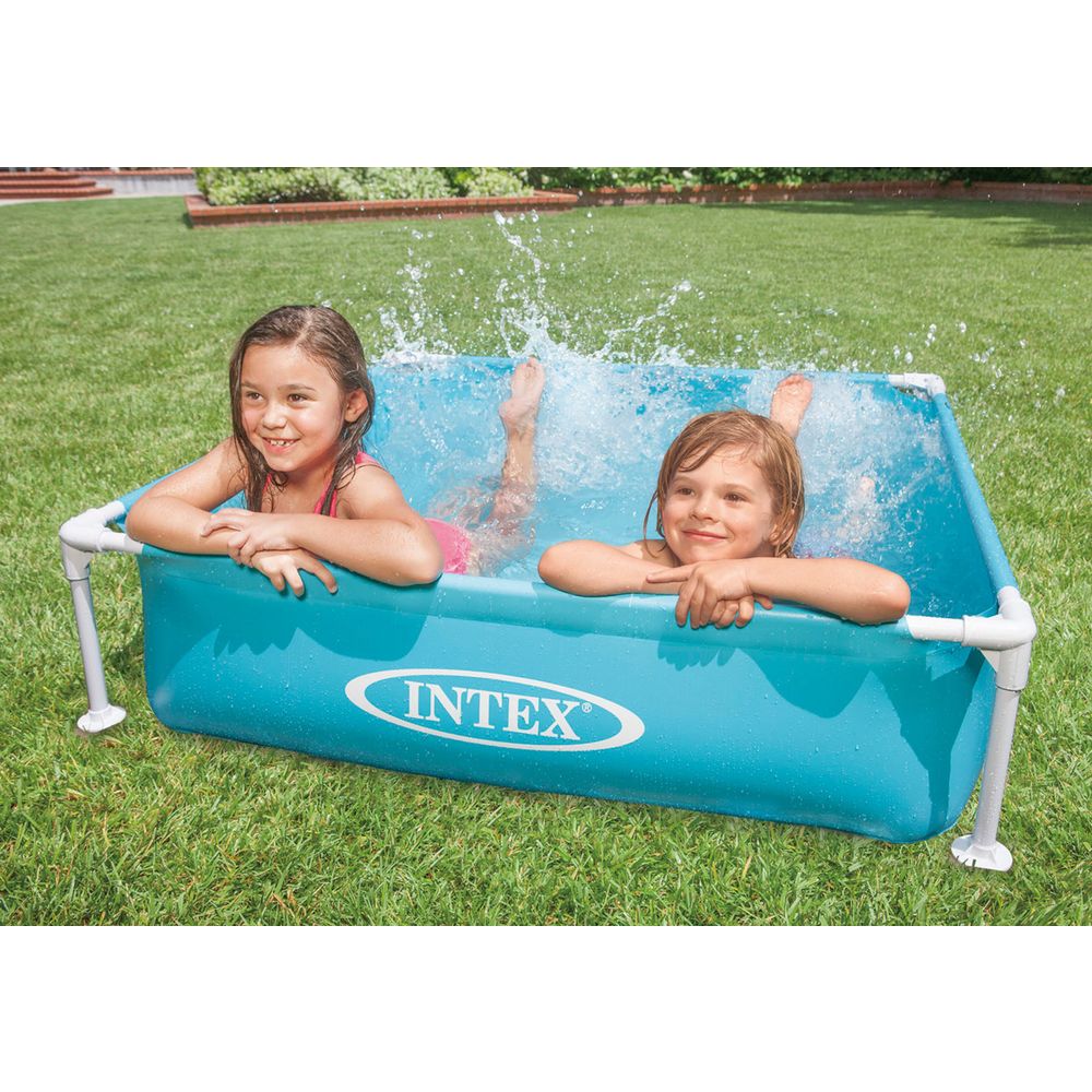 INTEX 57173 dječji bazen s kvadratnim okvirom – 122 × 122 × 30 cm slika 2