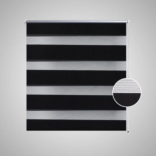 Rolo crne zavjese sa zebrastim linijama 120 x 175 cm slika 26