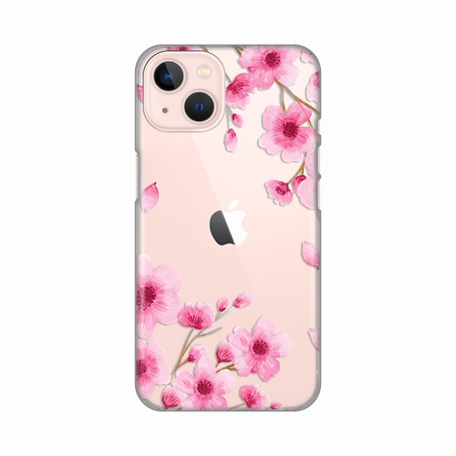 Torbica Silikonska Print Skin za iPhone 13 6.1 Rose Flowers slika 1