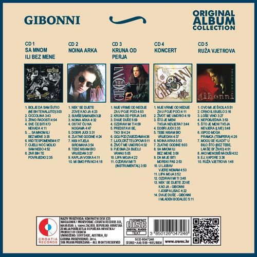 Gibonni - Original Album Collection slika 2