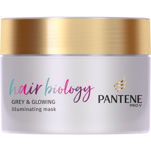Pantene Biology maska za kosu Grey & Glowing 160ml slika 1