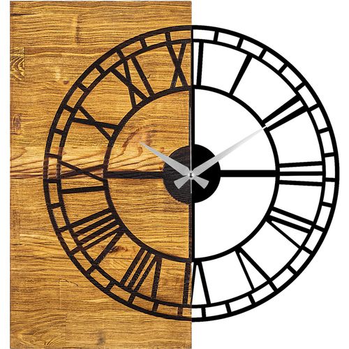 Wallity Ukrasni drveni zidni sat, Wooden Clock 10 slika 5