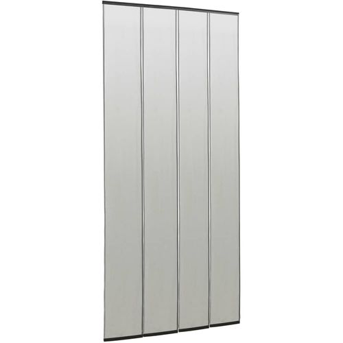 Zastor protiv insekata s 5-dijelnom mrežom crni 120 x 240 cm slika 10