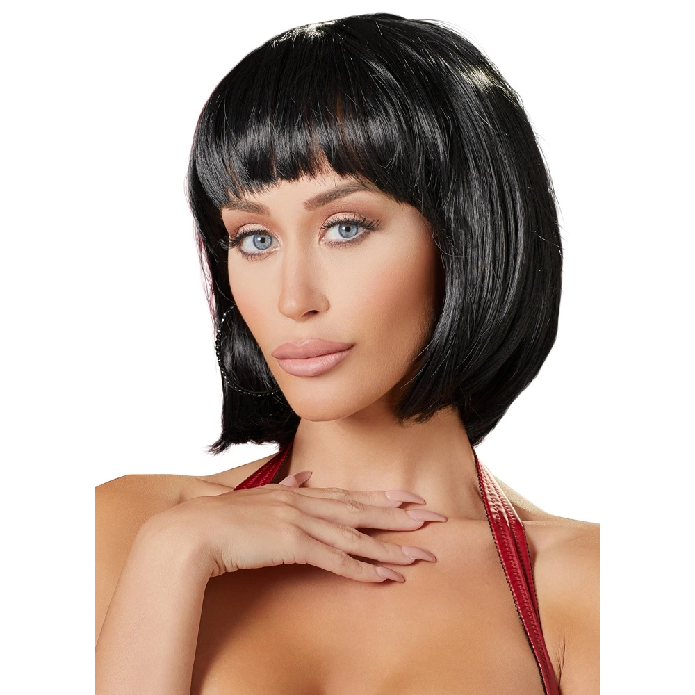 Cottelli ACCESSOIRES Crna bob perika slika 2