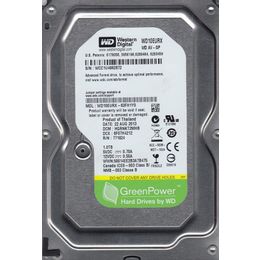 HDD 3.5 * 1TB WD10EURX WD AV-GP Green IntelliPower 64MB SATA3 (2199)