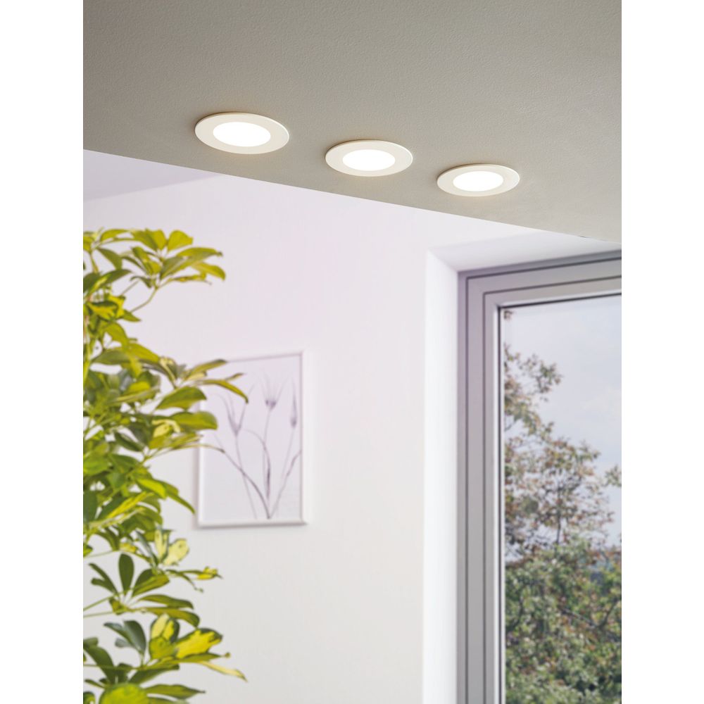 Eglo Fueva-a ugradbena led, 5w, prom 120, sa daljinskim dimabilna, bijela  slika 9