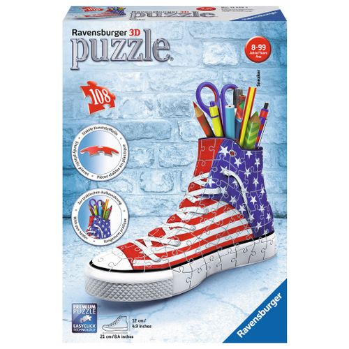 Ravensburger 3D Puzzle Tenisica Amerika - 108 komada slika 1