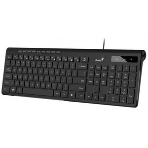 Tipkovnica Genius Slimstar 230 II USB crna US 