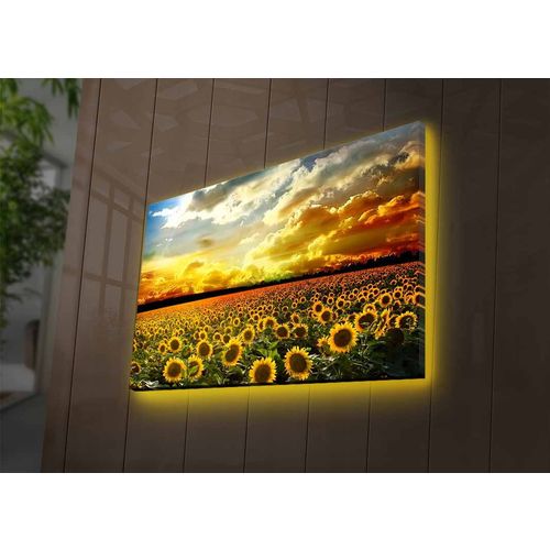 Wallity Slika dekorativna platno sa LED rasvjetom, 4570DHDACT-088 slika 3