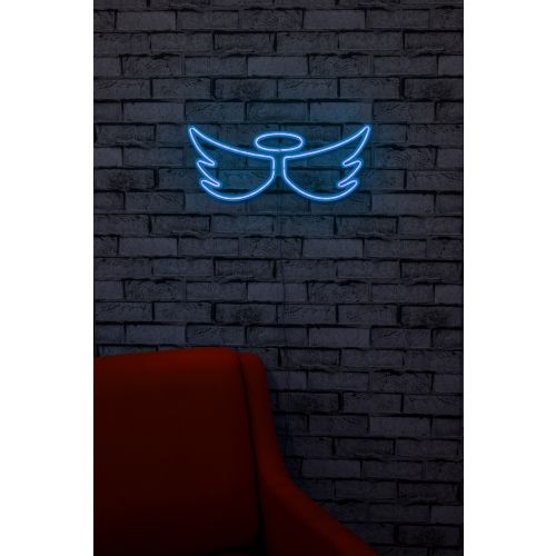 Wallity Ukrasna plastična LED rasvjeta, Angel - Blue slika 2