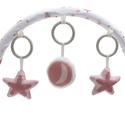 Baby Mix ležaljka pink stars (do 18kg) slika 6