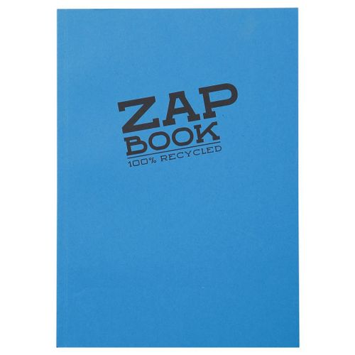 Clairefontaine Zap book A4 80gr 160L, mix boja, bjanko, 100% reciklirani papir slika 2