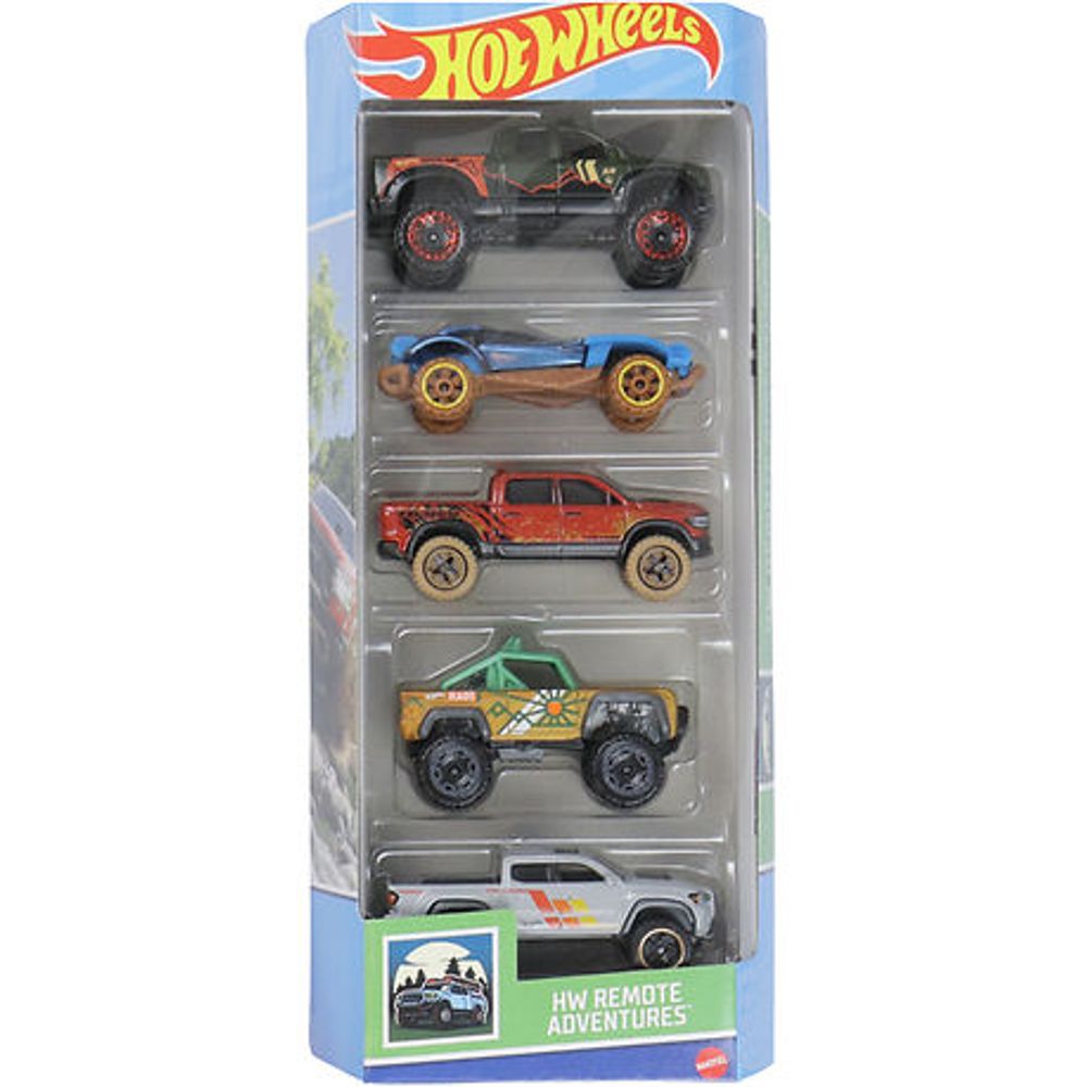 Hot Wheels Set od pet autića 1:64, Sorto slika 1