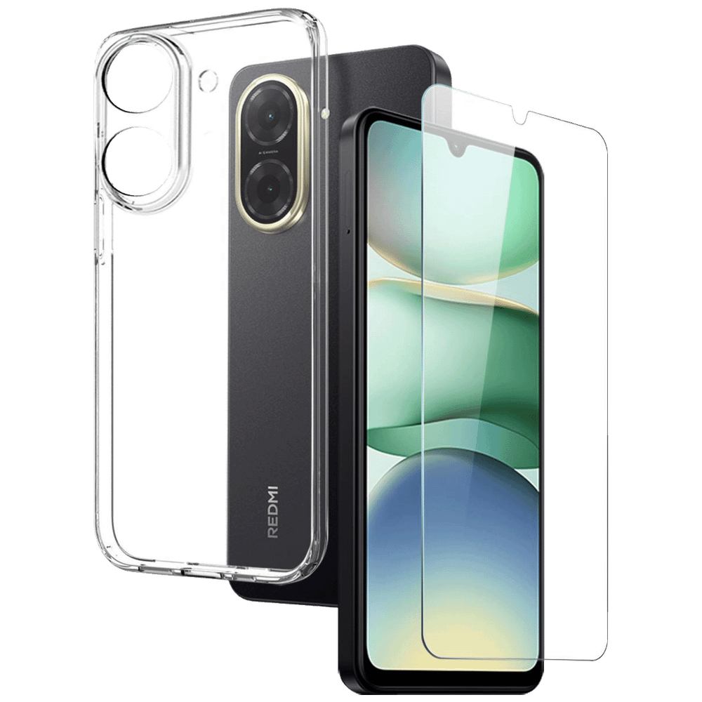 NN-Su Maska za Redmi A5 4G sa sa zaštitom ekrana - Redmi A5 Phone Case;Tempered Glass slika 1