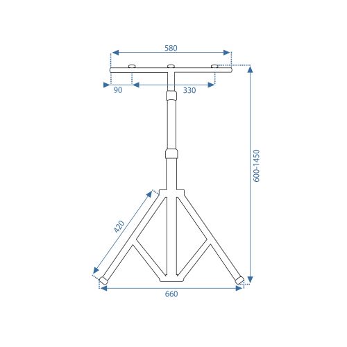 Statyw na lampy halogenowe RSL016 slika 7