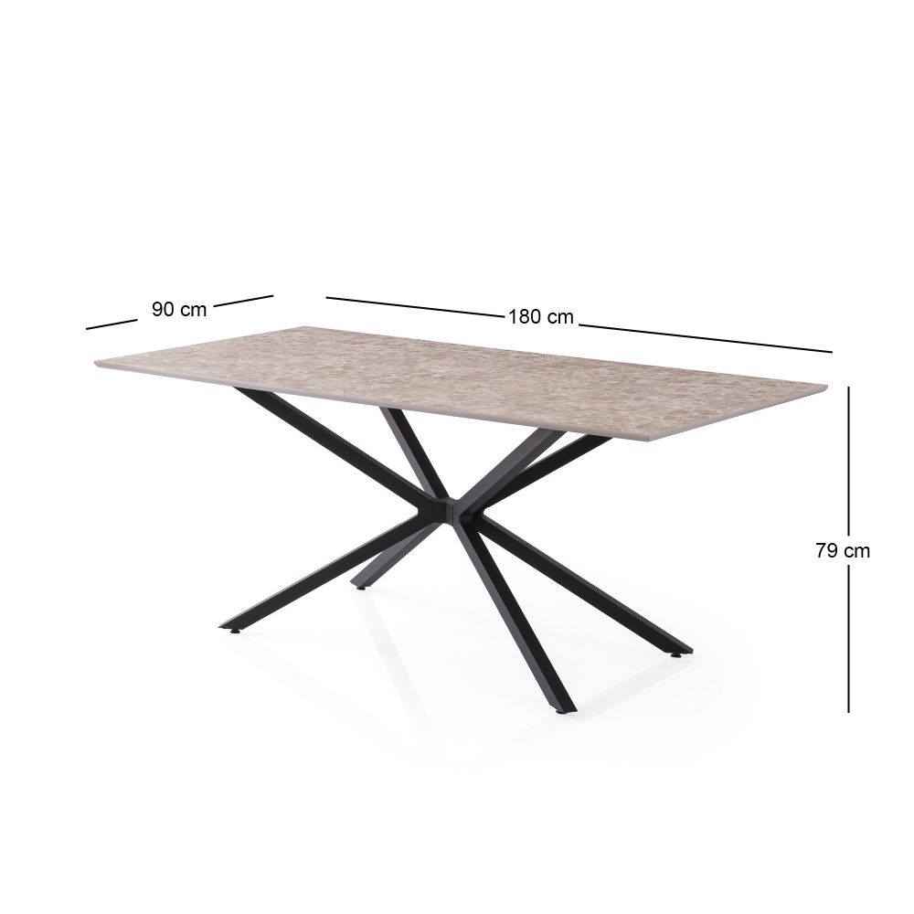 Stol za blagovaonicu Nox - 3003 Grey Stone slika 7