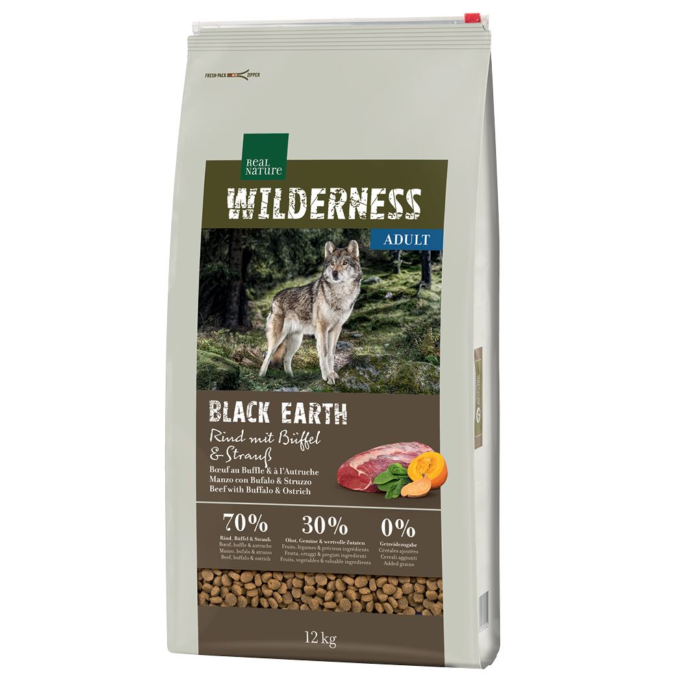 Real Nature Wilderness govedina s nojem i bizonom 12 kg slika 1