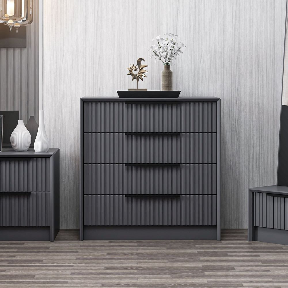 Kale Luxe - Komoda 4800 u Antracit Boji slika 3