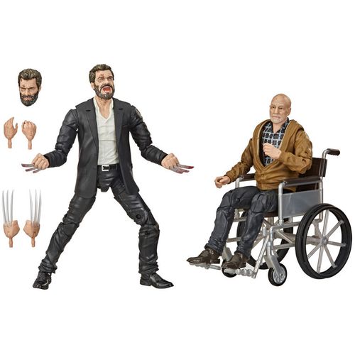 Marvel Legends Series X-Men Logan and Charles Xavier set 2 figures slika 5
