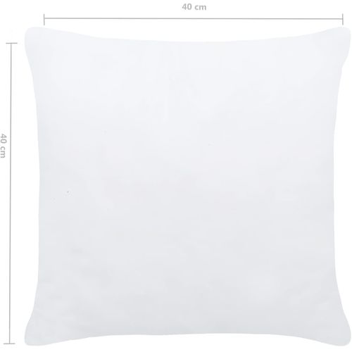 Punjenja za jastuke 4 kom 40 x 40 cm bijela slika 20