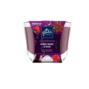 Glade Mirisna svijeća -  Merry Berry & Wine 224 g