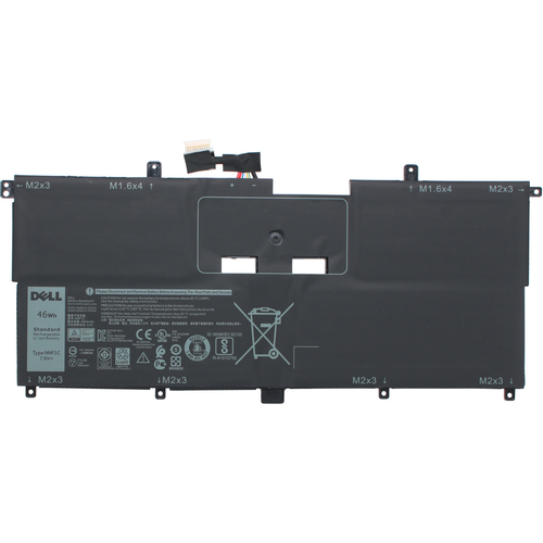 Baterija za laptop Dell Xps 13 9365 7.6V 46WH slika 1