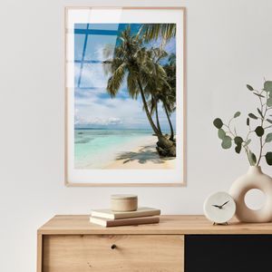Dekorativna slika na kaljenom staklu "UV-1060", višebojna, 30 x 45 cm