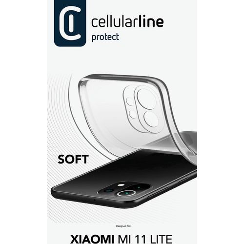 Cellularline Soft silikonska maskica za Xiaomi MI 11 Lite slika 3