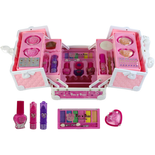 Velika ružičasta kutija - Set za šminkanje i nokte slika 2