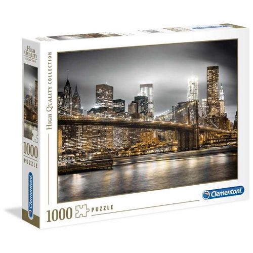 Clementoni Puzzle 1000 Hqc New York Skyline slika 1