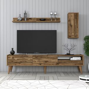 Valensiya - Walnut Walnut TV Unit