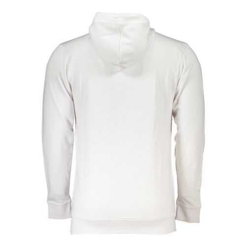 CAVALLI CLASS MEN'S WHITE ZIP SWEATSHIRT slika 2