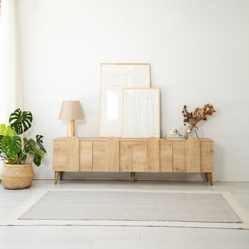 TV Stalak New Line - Oak v2 od Hrastovine slika 2