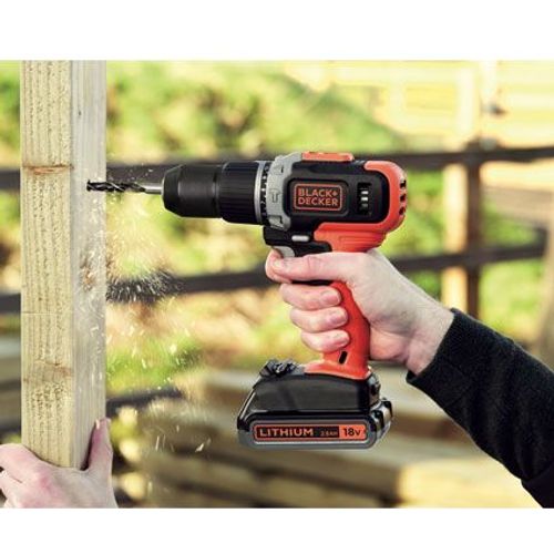 Black + Decker Aku Udarna Bušilica Odvijač BCD003BA10S slika 3