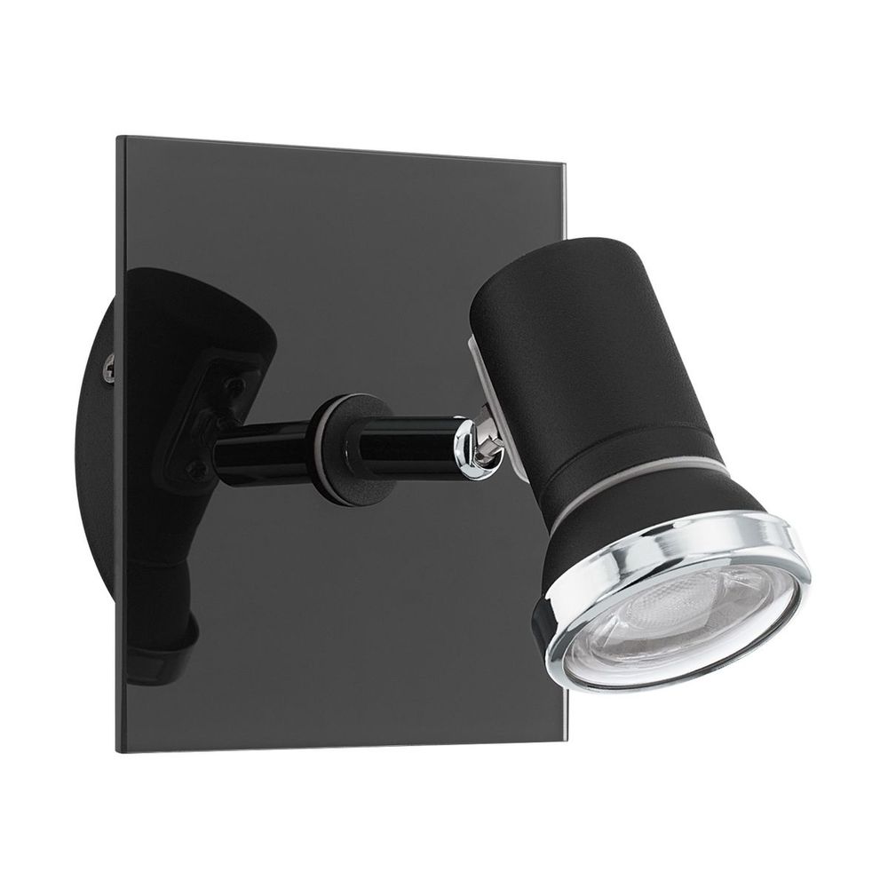Eglo Tamara 1 reflektor/1, led, gu10, 3,3w, 240lm, ip44, krom/crna  slika 2