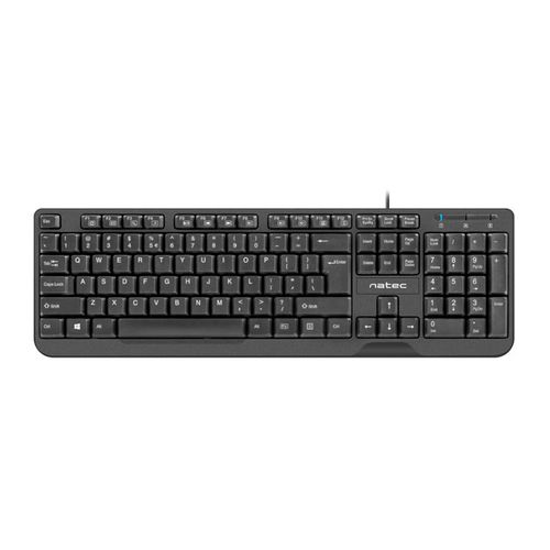 Natec NKL-0967 TROUT, Slim Multimedia Keyboard US, USB, Black slika 6