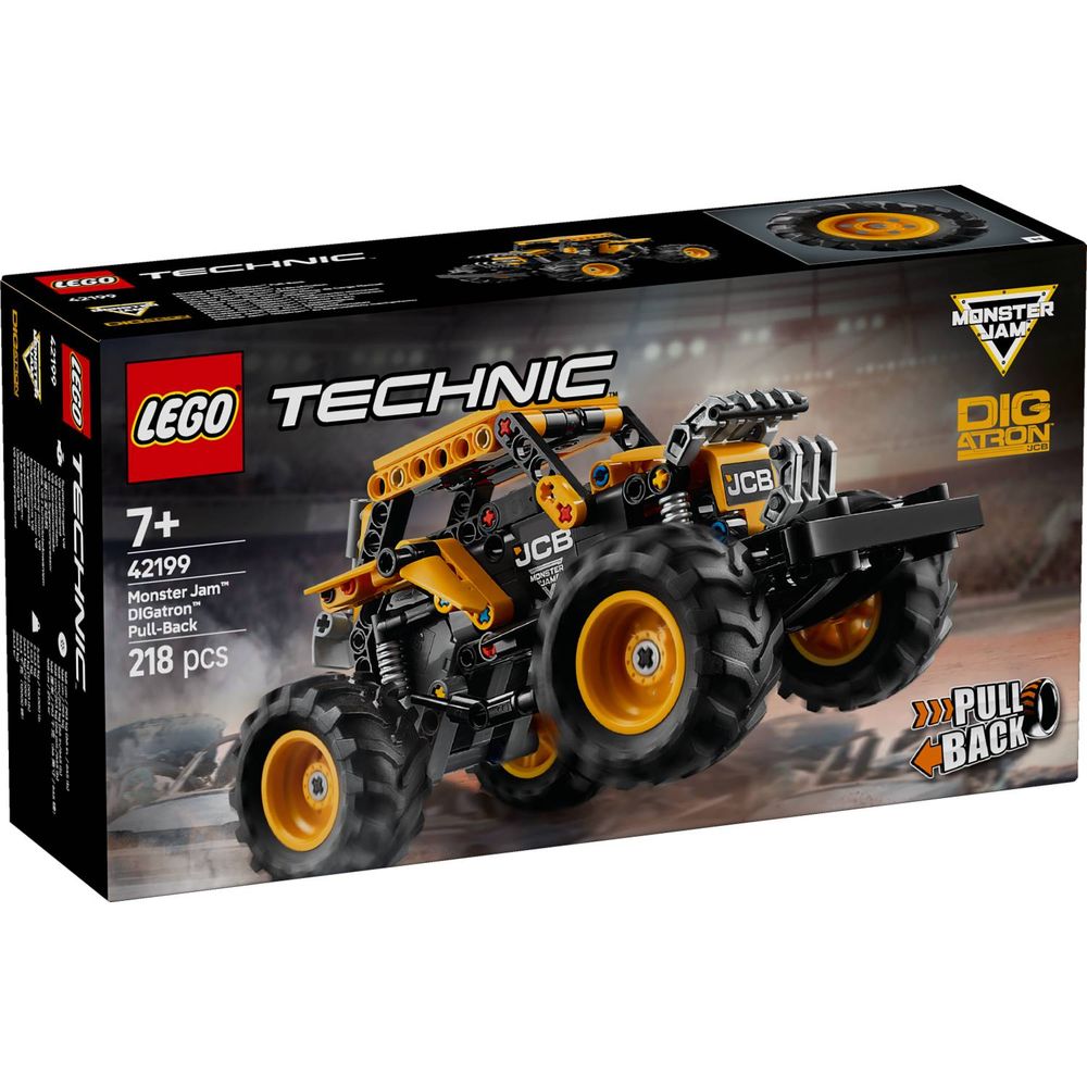 LEGO 42199 Monster Jam™ Digatron™ na povlačenje slika 1