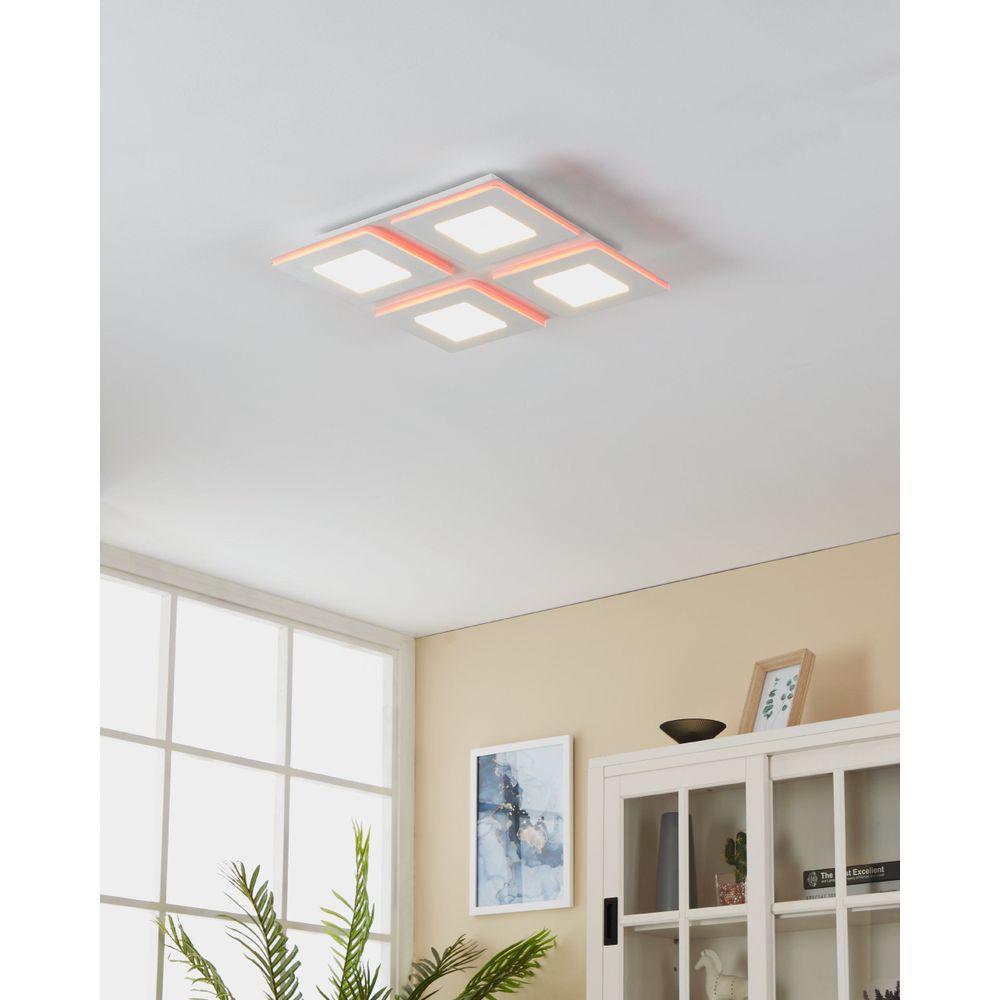 Eglo Pafonjera/1, LED, 26,2W, RGB-Bijela, 450x450mm - Padrogiano-Z slika 2