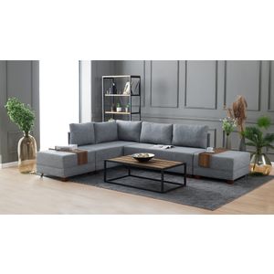Ugaona Sofa na Razvlačenje Fly Corner - Siva