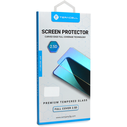 Tempered glass 2.5D full glue za Realme C35 crni slika 1