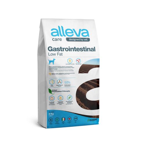 Alleva Care Dog Gastrointestinal Low Fat 2 kg slika 1