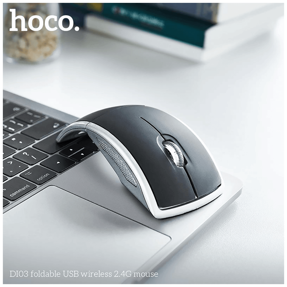 hoco. Miš bežični, 1200 dpi, USB2.0 - DI03 Foldable slika 5