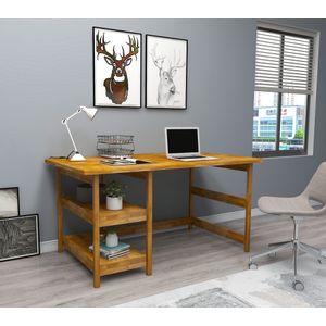 City - Oak Oak Study Desk