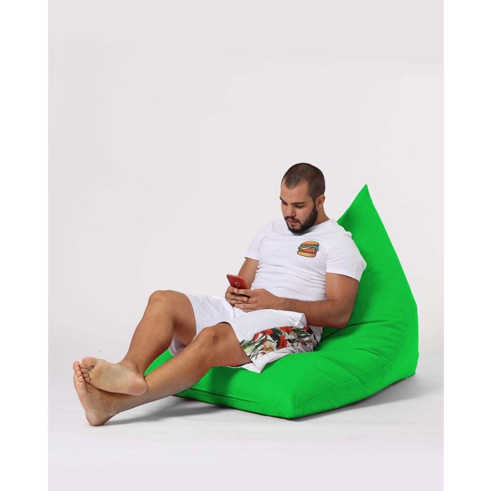 Piramida Big Bed Pouf - Baštenski Fotelja u Boji Pistaća slika 13