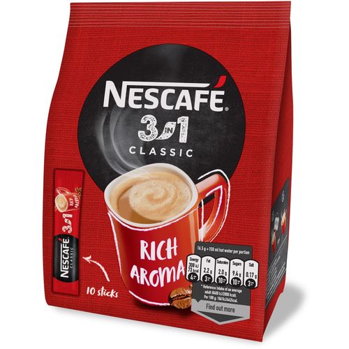 Nescafe 3u1 instant kafa Classic 10x16.5g slika 1
