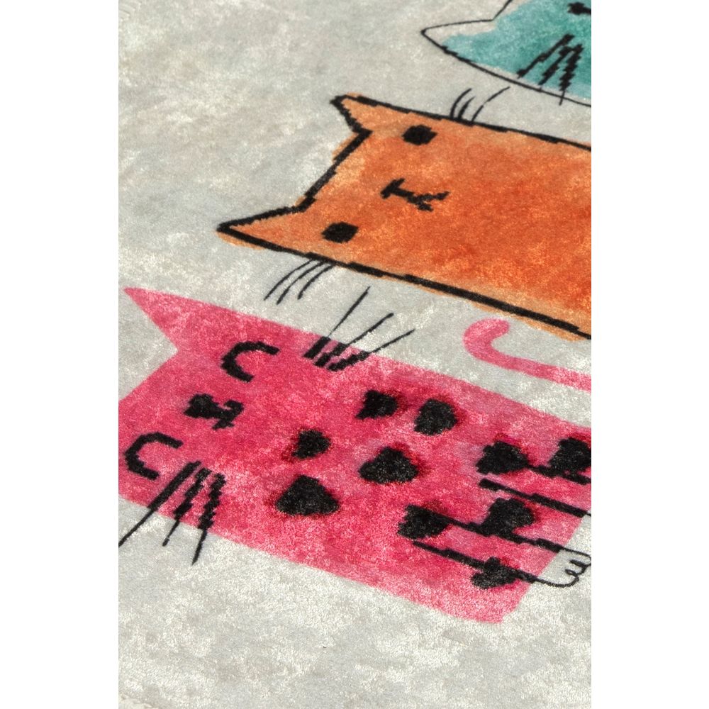 Šareni Baby Cats Kupatilski Tepih (40 x 60 cm) slika 4