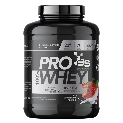 Basic Supplements Pro Whey /2270Grama slika 6