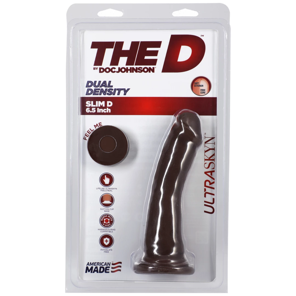 Doc Johnson Slim D - Realistični ULTRASKYN dildo - 6 / 15 cm slika 2
