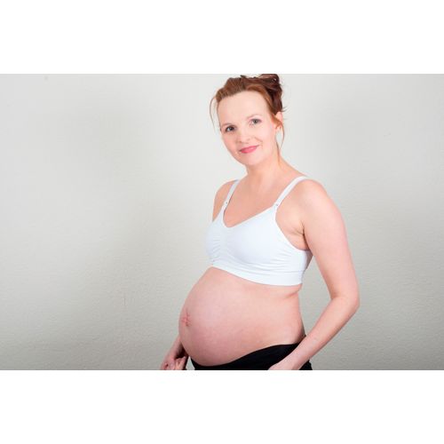 Carriwell Grudnjak za trudnice i dojilje bez šavova - bijeli, IV/XL slika 7