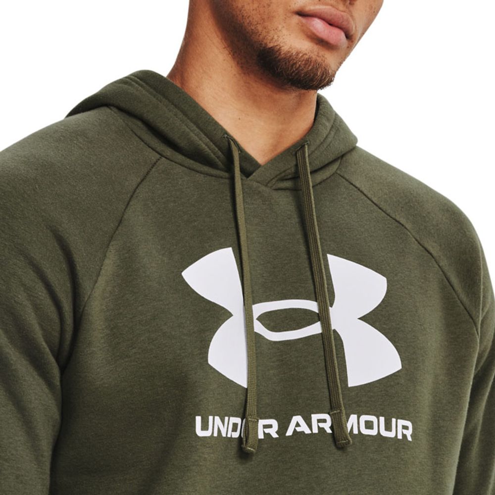 Under Armour Duks za muškarce UA Rival Fleece Logo HD slika 3